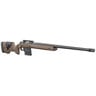 Ruger Hawkeye Long-Range Target Brown/Black Bolt Action Rifle - 204 Ruger - Brown With Black Speckles