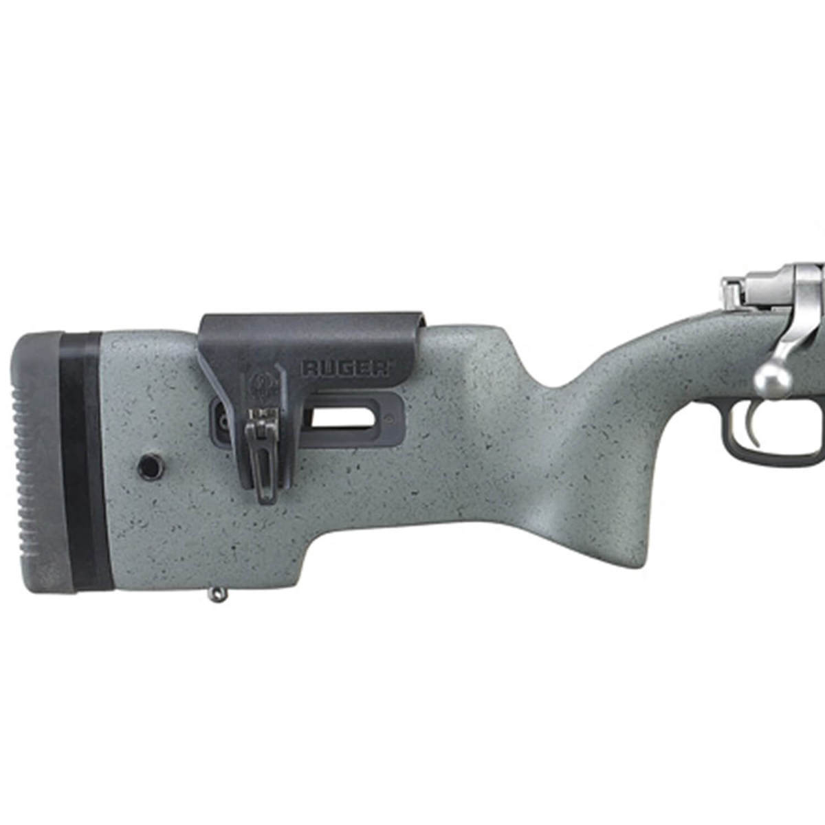 Ruger Hawkeye Long-Range Target Stainless/Gray/Black Bolt Action Rifle ...
