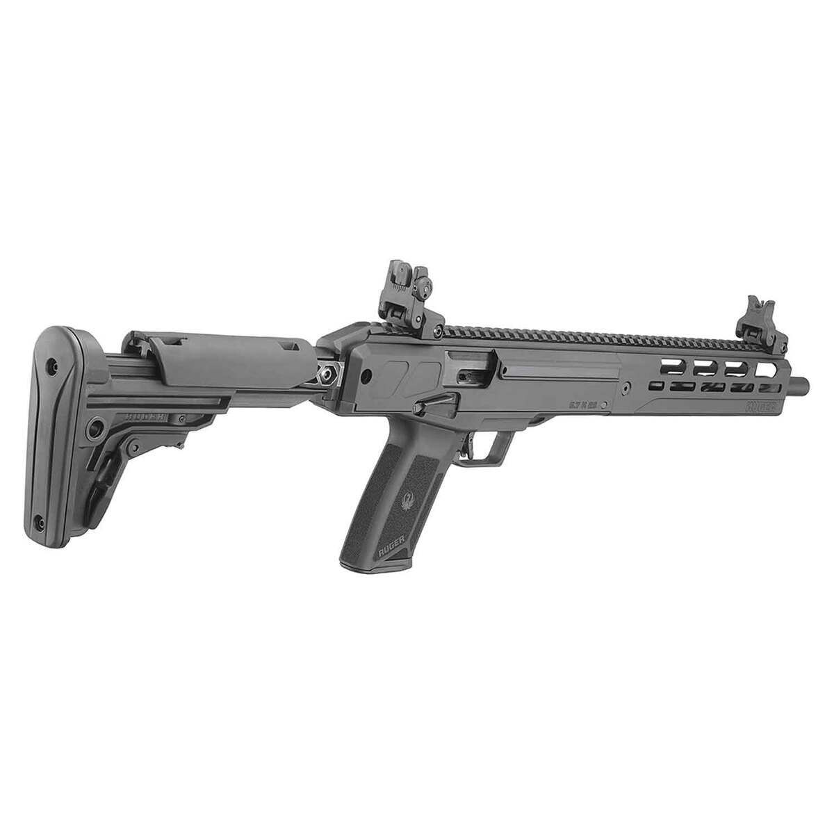 Ruger LC Carbine 5.7x28mm 16.25in Gray Anodized Semi Automatic Modern Sporting Rifle - 10+1 Rounds - Gray Ruger LC Carbine 5.7x28mm 16.25in Gray Anodized Semi Automatic Modern Sporting Rifle - 10+1 Rounds - Gray