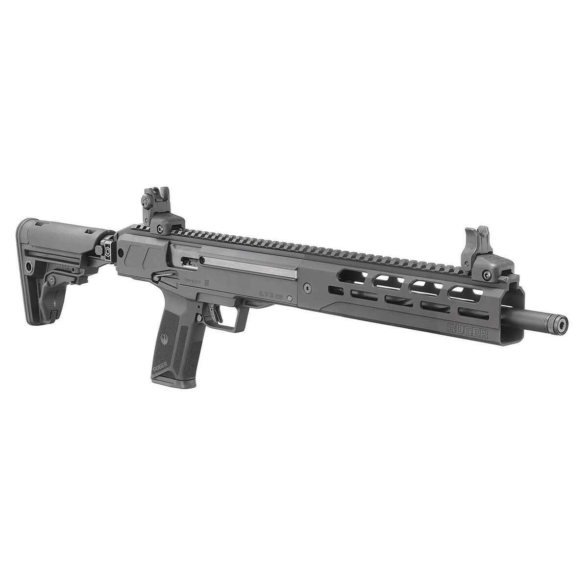 Ruger LC Carbine 5.7x28mm 16.25in Gray Anodized Semi Automatic Modern Sporting Rifle - 20+1 Rounds - Gray Ruger LC Carbine 5.7x28mm 16.25in Gray Anodized Semi Automatic Modern Sporting Rifle - 20+1 Rounds - Gray