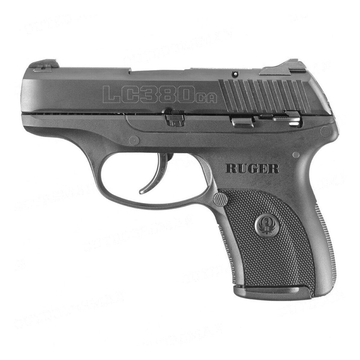 Ruger LC380 380 Auto (ACP) 3.12in Black Pistol - 7+1 Rounds - Black Ruger LC380 380 Auto (ACP) 3.12in Black Pistol - 7+1 Rounds - Black