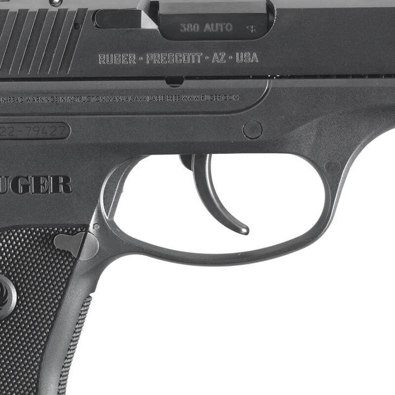 Ruger LC380 380 Auto (ACP) 3.12in Black Pistol - 7+1 Rounds - Black Ruger LC380 380 Auto (ACP) 3.12in Black Pistol - 7+1 Rounds - Black
