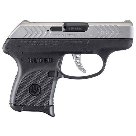 Ruger LCP 380 Auto (ACP) 2.75in Matte Stainless Pistol - 6+1 Rounds - Black image