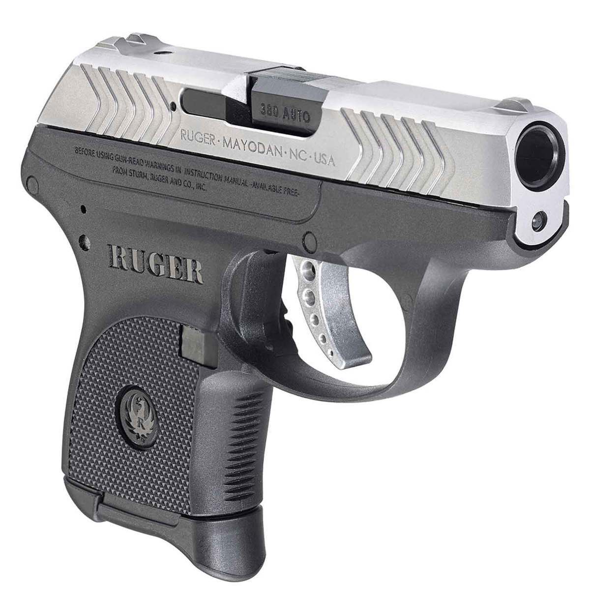 Ruger LCP 380 Auto (ACP) 2.75in Matte Stainless Pistol - 6+1 Rounds ...