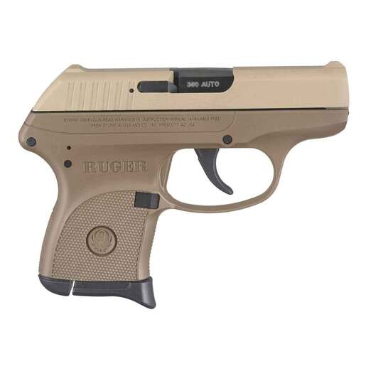 Ruger LCP 380 Auto (ACP) 2.75in Sage/FDE Pistol - 6+1 Rounds - Tan image