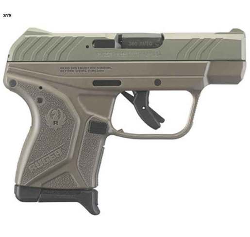 Ruger LCP II 380 Auto (ACP) 2.75in Elite Earth/Jungle Green Pistol - 6+1 Rounds - Tan image