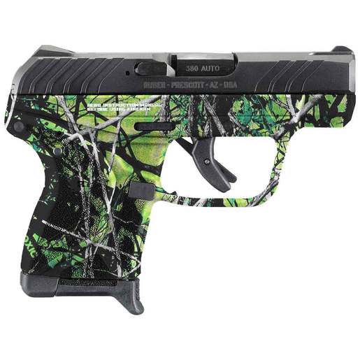 Ruger LCP II 380 Auto (ACP) 2.75in Moonshine Toxic/Black Pistol - 6+1 Rounds - Camo image