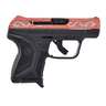 Ruger LCP II 380 Auto (ACP) 2.75in Red Cerakote Engraved Pistol - 6+1 Rounds - Black