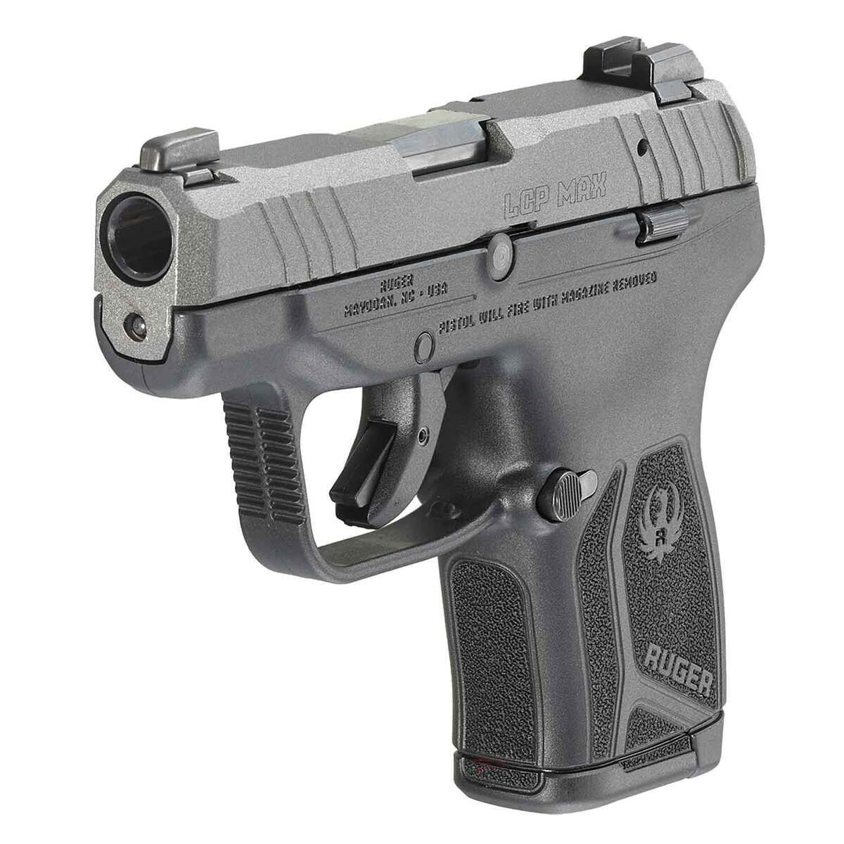 Ruger LCP MAX 380 Auto (ACP) 2 8in Black Oxide Pistol 10 1 Rounds Ruger LCP MAX 380 Auto (ACP) 2 8in Black Oxide Pistol 10 1 Rounds