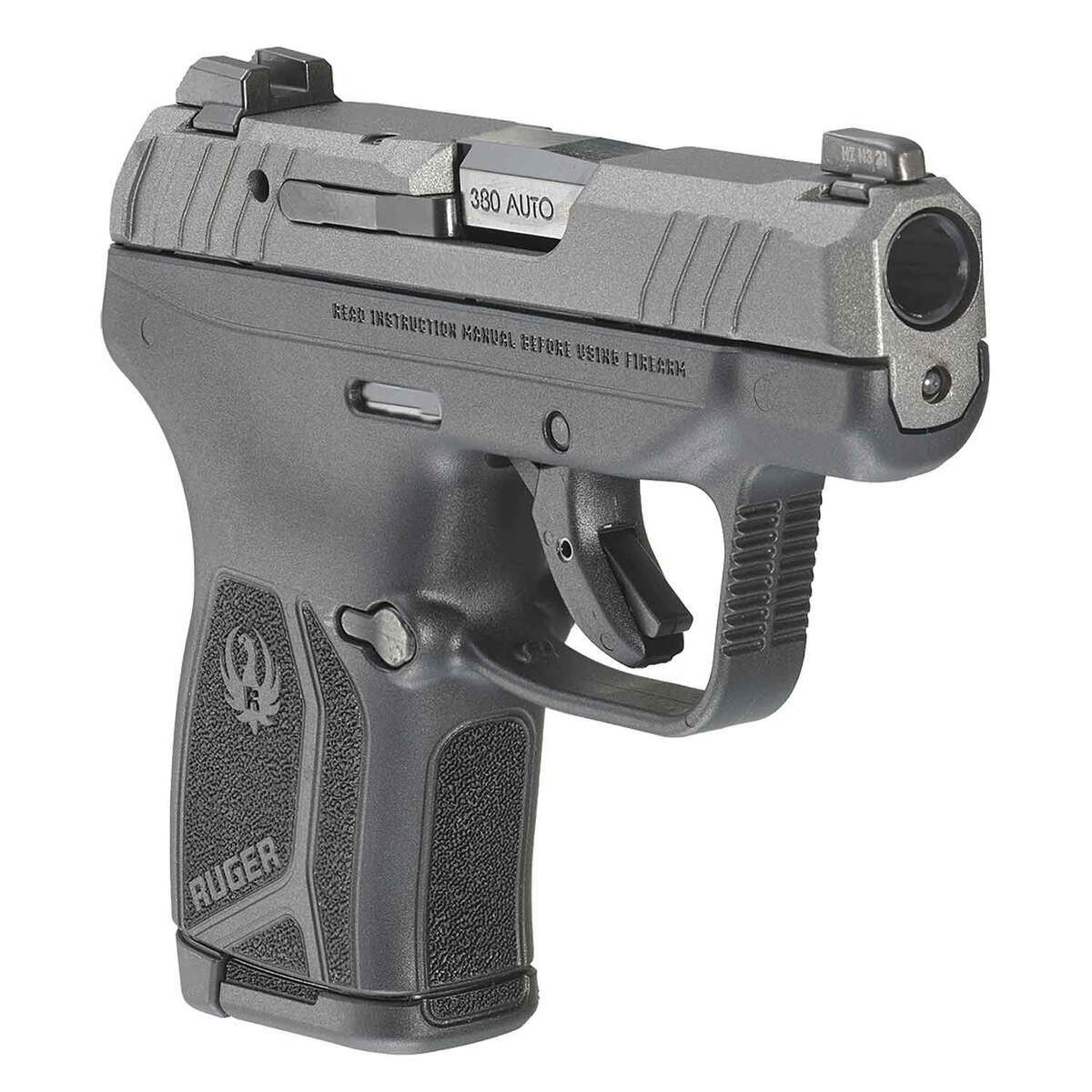 Ruger LCP MAX 380 Auto (ACP) 2.8in Black Oxide Pistol - 10+1 Rounds ...