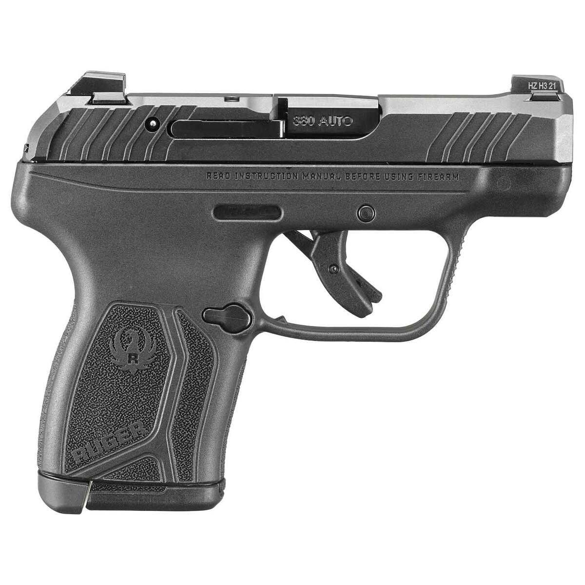 Ruger LCP Max 380 Auto (ACP) 2.8in Black Oxide Pistol - 10+1 Rounds - Black Ruger LCP Max 380 Auto (ACP) 2.8in Black Oxide Pistol - 10+1 Rounds - Black
