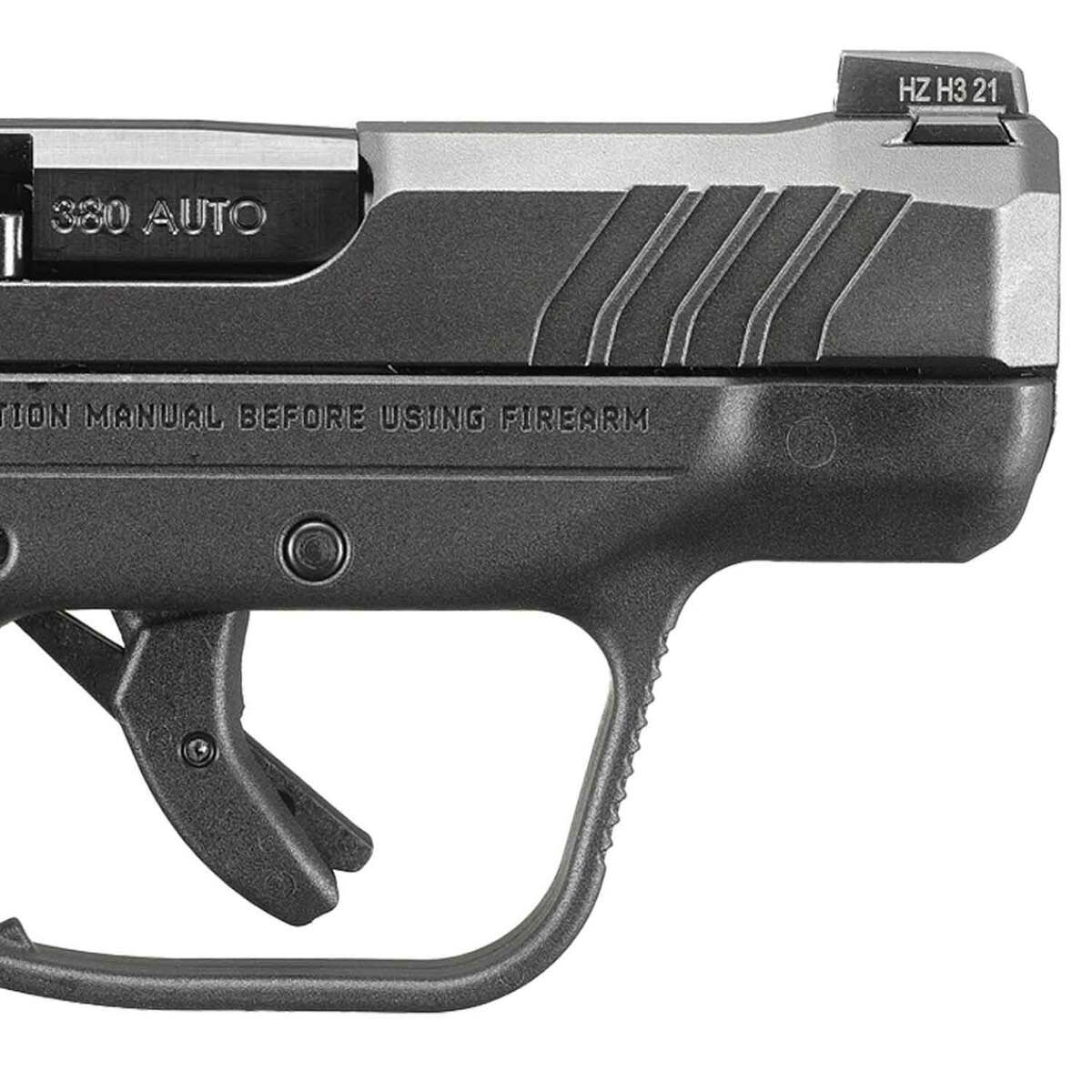 Ruger LCP Max 380 Auto (ACP) 2.8in Black Oxide Pistol - 10+1 Rounds - Black Ruger LCP Max 380 Auto (ACP) 2.8in Black Oxide Pistol - 10+1 Rounds - Black