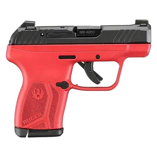 Ruger LCP Max 380 Auto (ACP) 2.8in Black Oxide Pistol - 10+1 Rounds - Red Compact image