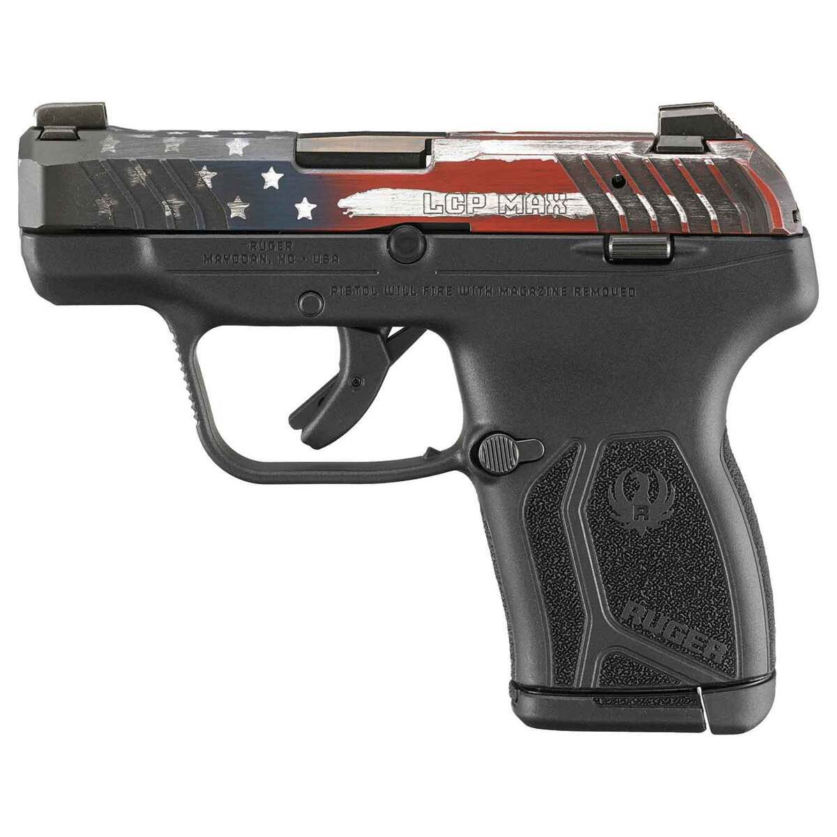 Ruger LCP Max 380 Auto (ACP) 3in Cerakote Pistol - 10+1 Rounds - Camo Ruger LCP Max 380 Auto (ACP) 3in Cerakote Pistol - 10+1 Rounds - Camo