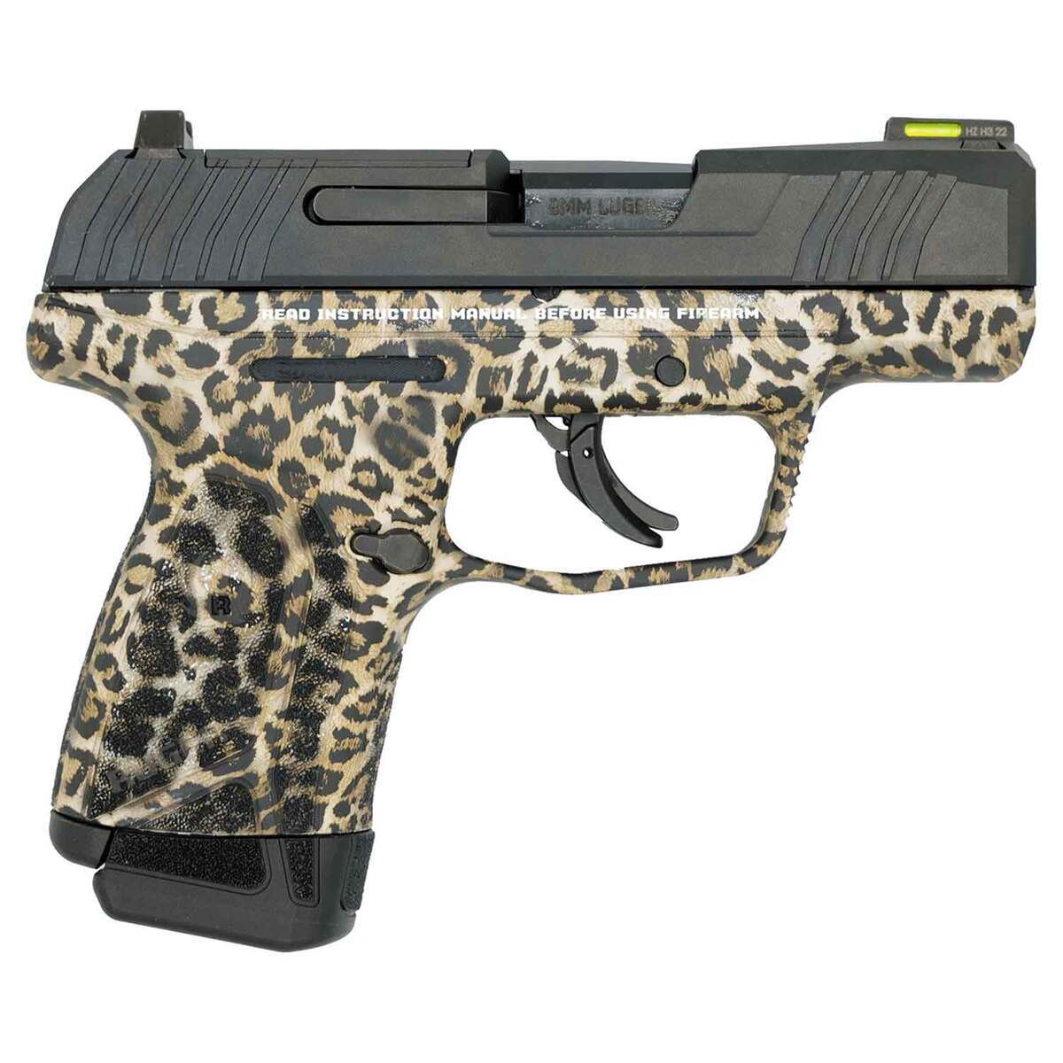 Ruger LCP MAX Leopard 380 Auto (ACP) 2.8in Black Pistol - 12+1 Rounds - Black Ruger LCP MAX Leopard 380 Auto (ACP) 2.8in Black Pistol - 12+1 Rounds - Black