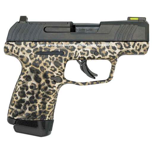 Ruger LCP MAX Leopard 380 Auto (ACP) 2.8in Black Pistol - 12+1 Rounds - Black image