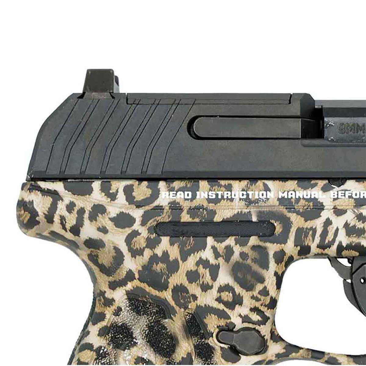 Ruger LCP MAX Leopard 380 Auto (ACP) 2.8in Black Pistol - 12+1 Rounds - Black Ruger LCP MAX Leopard 380 Auto (ACP) 2.8in Black Pistol - 12+1 Rounds - Black