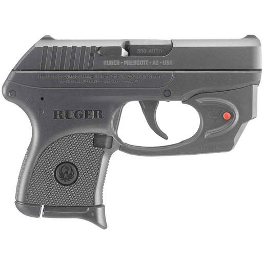 Ruger LCP Viridian Laser 380 Auto (ACP) 2.75in Black Pistol - 6+1 Rounds - Black image