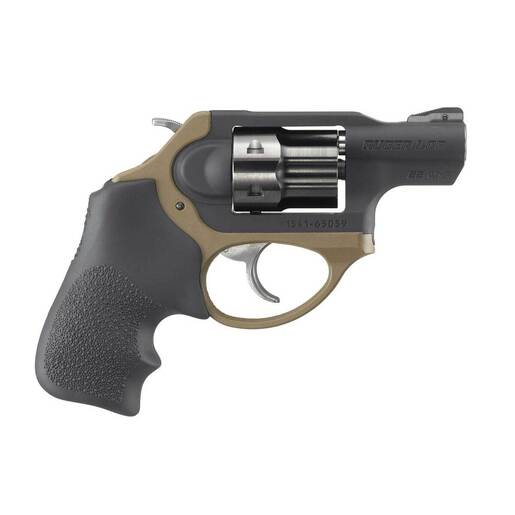 Ruger LCRx 22 WMR 1.87in Flat Dark Earth/Black Revolver - 6 Rounds image