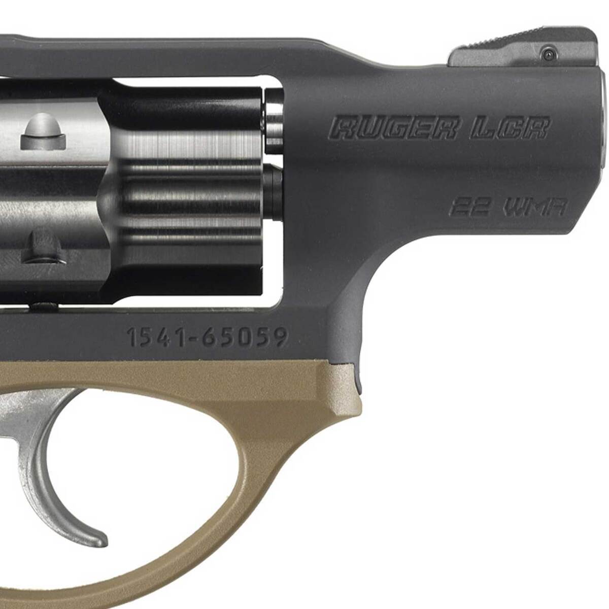 Ruger LCRx 22 WMR 1.87in Flat Dark Earth/Black Revolver - 6 Rounds Ruger LCRx 22 WMR 1.87in Flat Dark Earth/Black Revolver - 6 Rounds