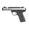 Ruger Mark IV 22/45 Lite 22 Long Rifle 4.4in Clear Anodized Aluminum Pistol - 10+1 Rounds - Black