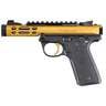 Ruger Mark IV 22/45 Lite 22 Long Rifle 4.4in Gold Anodized Pistol - 10+1 Rounds