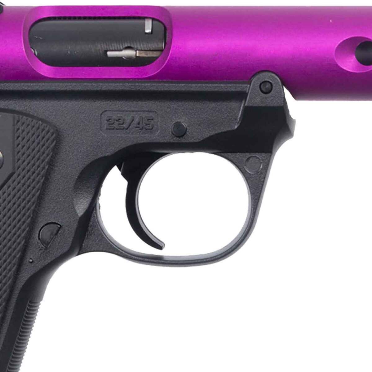Ruger Mark IV 22/45 Lite 22 Long Rifle 4.4in Purple Anodized Pistol - 10+1 Rounds - Purple Ruger Mark IV 22/45 Lite 22 Long Rifle 4.4in Purple Anodized Pistol - 10+1 Rounds - Purple