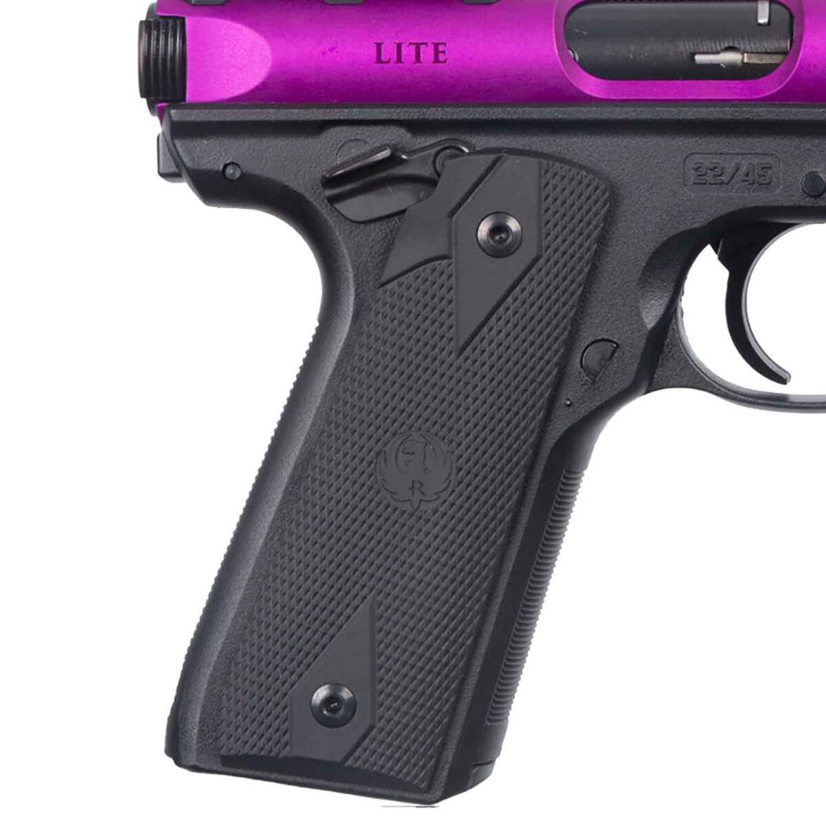 Ruger Mark IV 22/45 Lite 22 Long Rifle 4.4in Purple Anodized Pistol - 10+1 Rounds - Purple Ruger Mark IV 22/45 Lite 22 Long Rifle 4.4in Purple Anodized Pistol - 10+1 Rounds - Purple