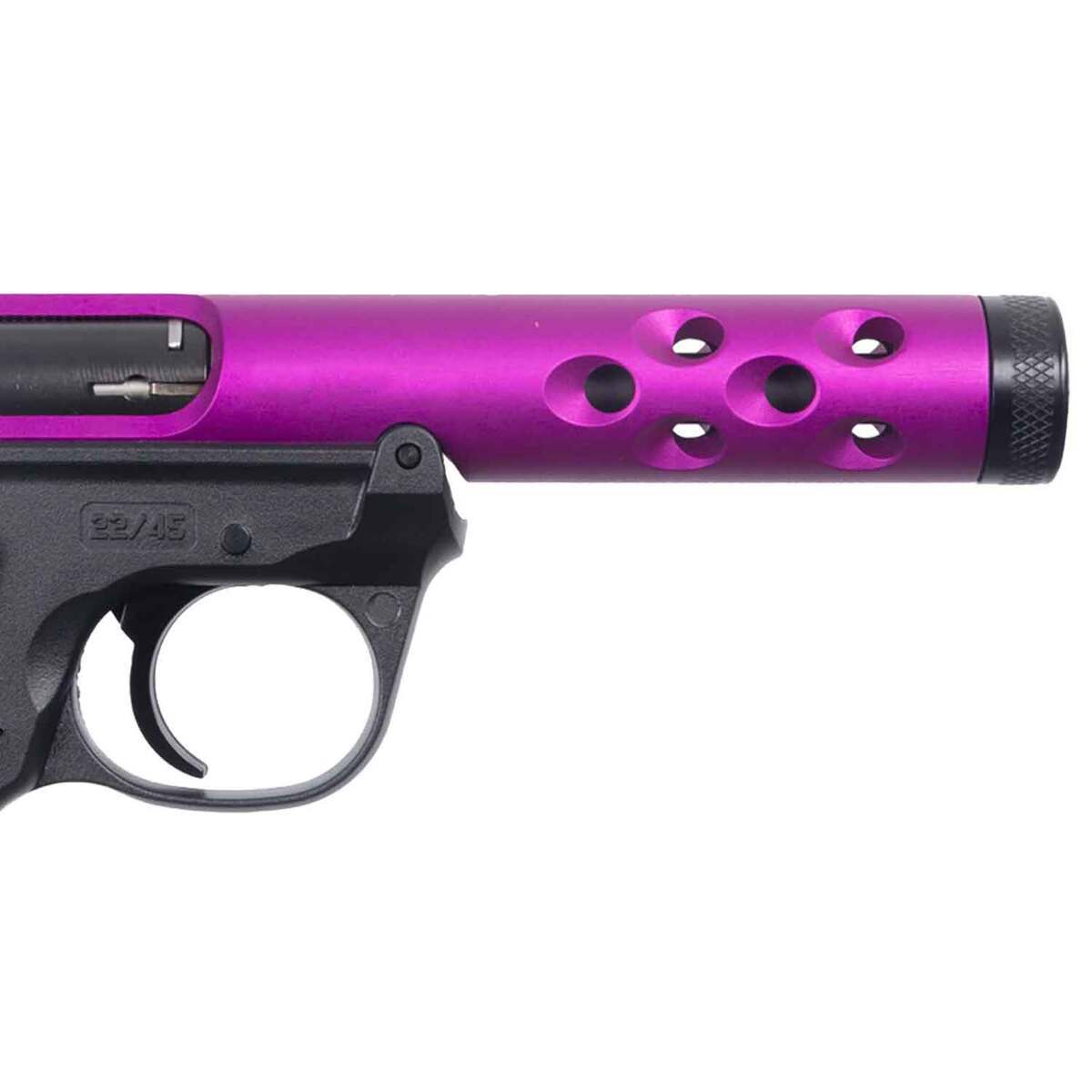 Ruger Mark IV 22/45 Lite 22 Long Rifle 4.4in Purple Anodized Pistol - 10+1 Rounds - Purple Ruger Mark IV 22/45 Lite 22 Long Rifle 4.4in Purple Anodized Pistol - 10+1 Rounds - Purple