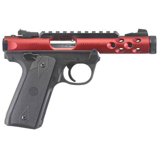 Ruger Mark IV 22/45 Lite 22 Long Rifle 4.4in Red Pistol - 10+1 Rounds image