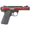 Ruger Mark IV 22/45 Lite 22 Long Rifle 4.4in Red Pistol - 10+1 Rounds