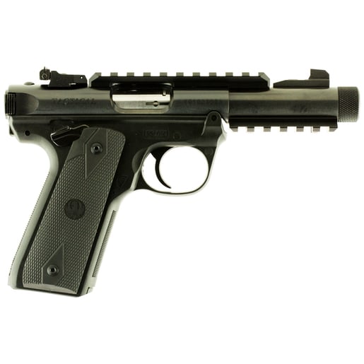 Ruger Mark IV 22/45 Tactical 22 Long Rifle 4.4in Blued Pistol - 10+1 Rounds image