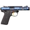 Ruger Mark IV Lite 22 Long Rifle 4.4in Blue Anodized Pistol - 10+1 Rounds - Blue
