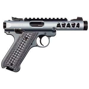 Ruger Mark IV Lite 22 Long Rifle 4.4in Diamond Gray Anodized Pistol - 10+1 Rounds