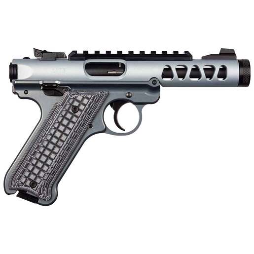 Ruger Mark IV Lite 22 Long Rifle 4.4in Diamond Gray Anodized Pistol - 10+1 Rounds - Gray Fullsize image