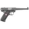 Ruger Mark IV Standard 22 Long Rifle 6in Blued Pistol - 10+1 Rounds - Black