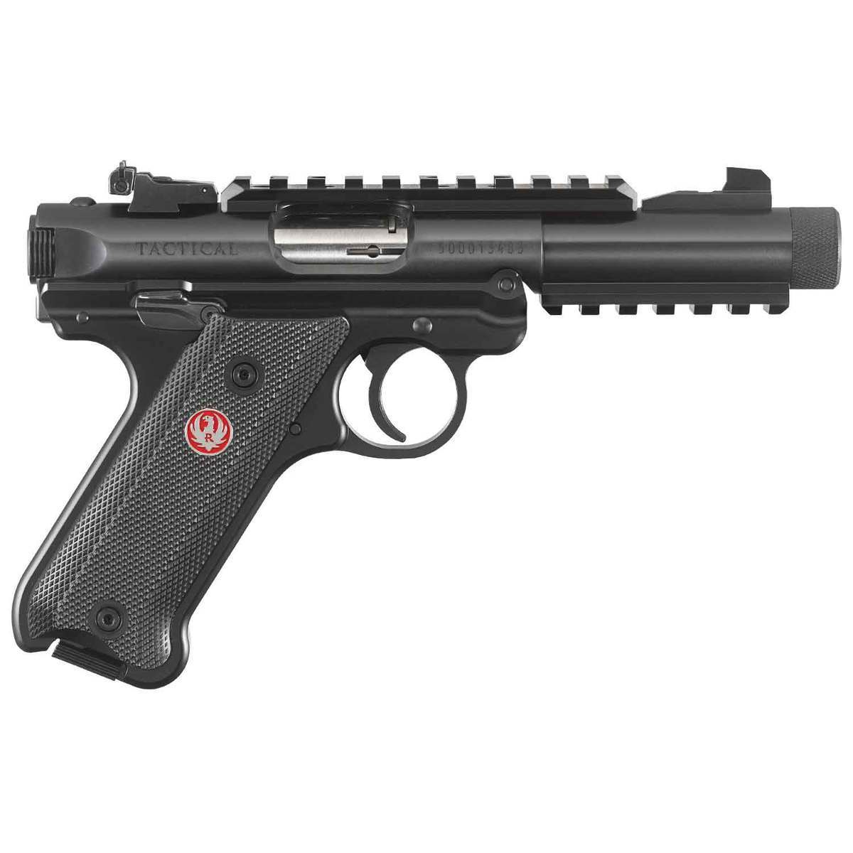 Ruger Mark IV Tactical 22 Long Rifle 4.4in Blued Pistol - 10+1 Rounds Ruger Mark IV Tactical 22 Long Rifle 4.4in Blued Pistol - 10+1 Rounds