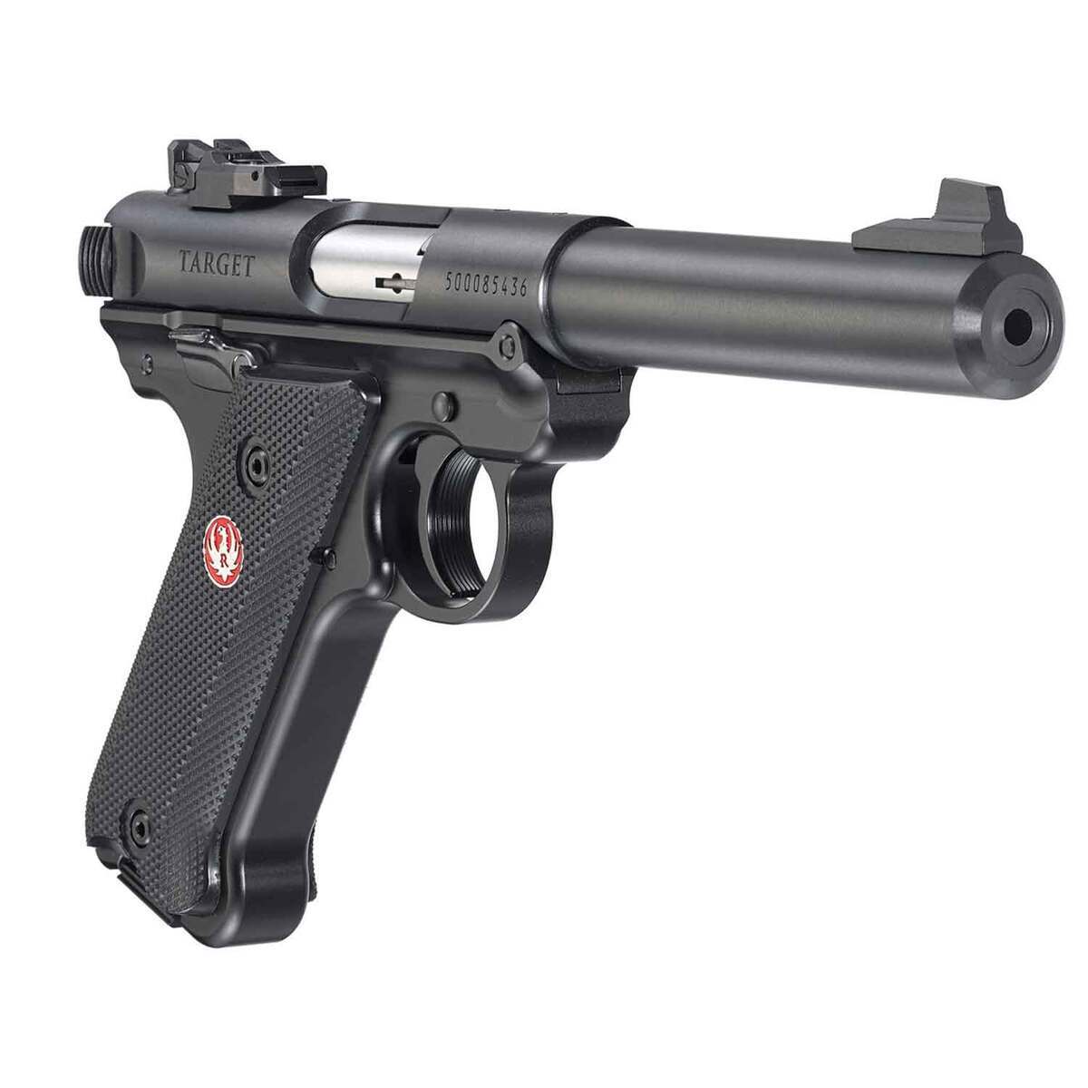 Ruger Mark IV Target 22 Long Rifle 5.5in Blued Pistol - 10+1 Rounds Ruger Mark IV Target 22 Long Rifle 5.5in Blued Pistol - 10+1 Rounds