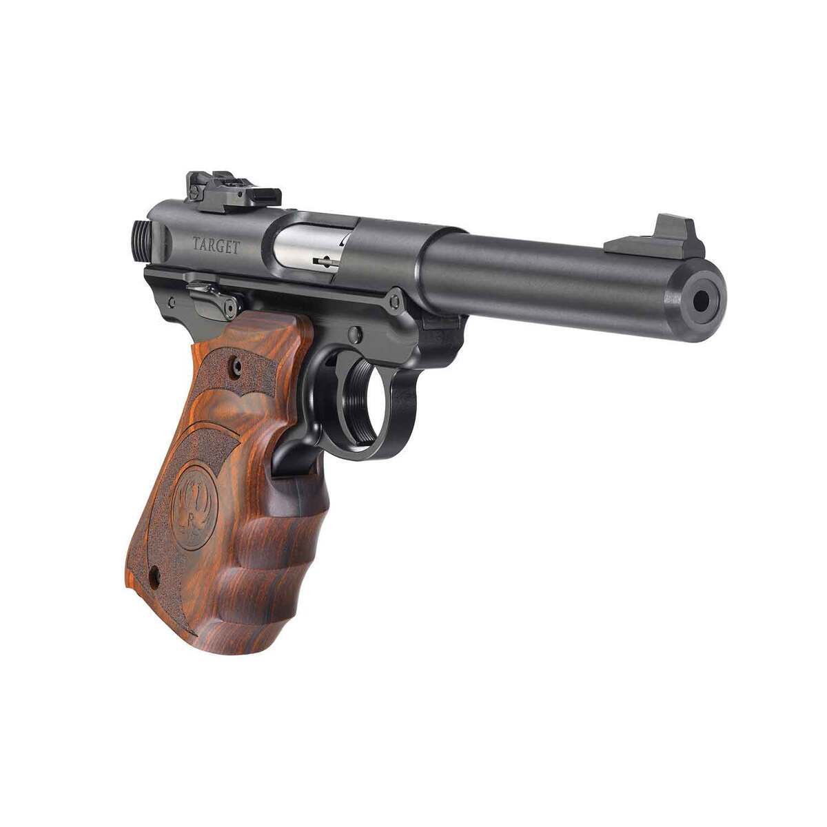 Ruger Mark IV Target 22 Long Rifle 5.5in Blued Pistol - 10+1 Rounds Ruger Mark IV Target 22 Long Rifle 5.5in Blued Pistol - 10+1 Rounds