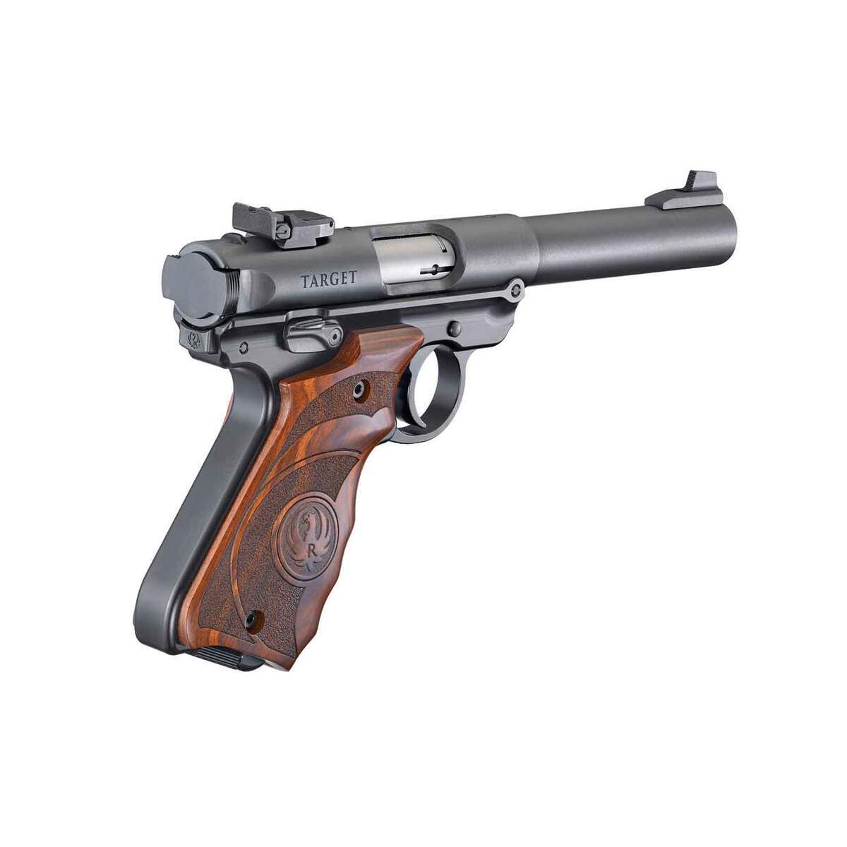 Ruger Mark IV Target 22 Long Rifle 5.5in Blued Pistol - 10+1 Rounds Ruger Mark IV Target 22 Long Rifle 5.5in Blued Pistol - 10+1 Rounds