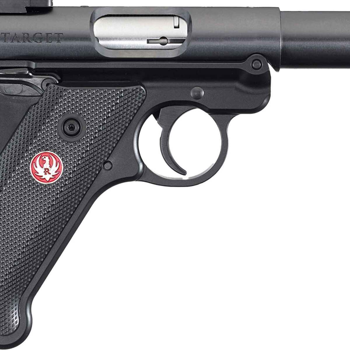 Ruger Mark IV Target 22 Long Rifle 5.5in Blued Pistol - 10+1 Rounds - Black Ruger Mark IV Target 22 Long Rifle 5.5in Blued Pistol - 10+1 Rounds - Black