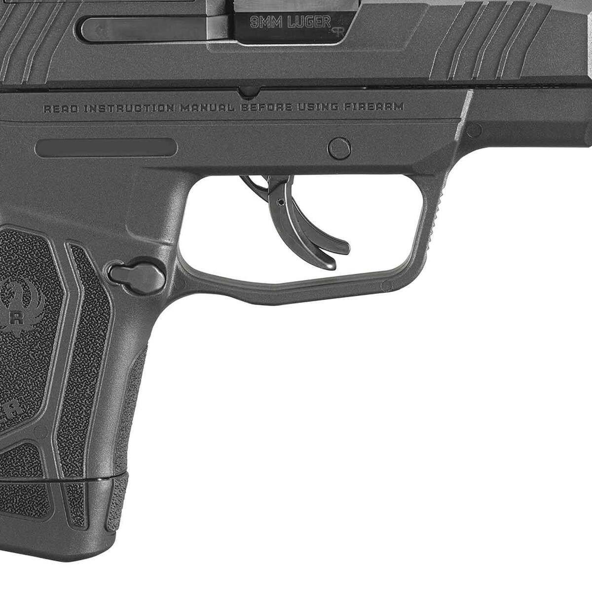 Ruger Max-9 9mm Luger 3.2in Black Oxide Pistol - 10+1 Rounds - Black Ruger Max-9 9mm Luger 3.2in Black Oxide Pistol - 10+1 Rounds - Black