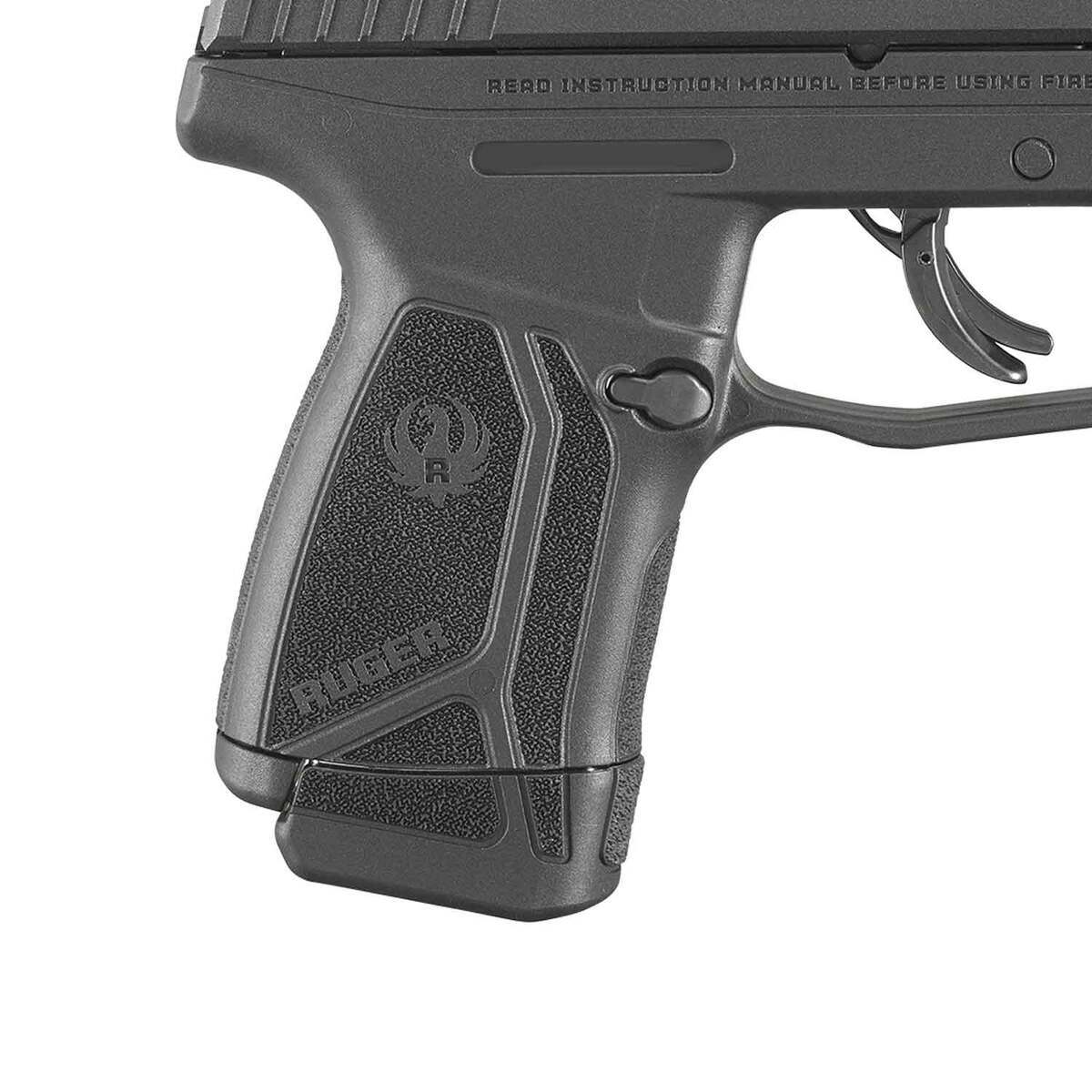 Ruger Max-9 9mm Luger 3.2in Black Oxide Pistol - 10+1 Rounds - Black Ruger Max-9 9mm Luger 3.2in Black Oxide Pistol - 10+1 Rounds - Black