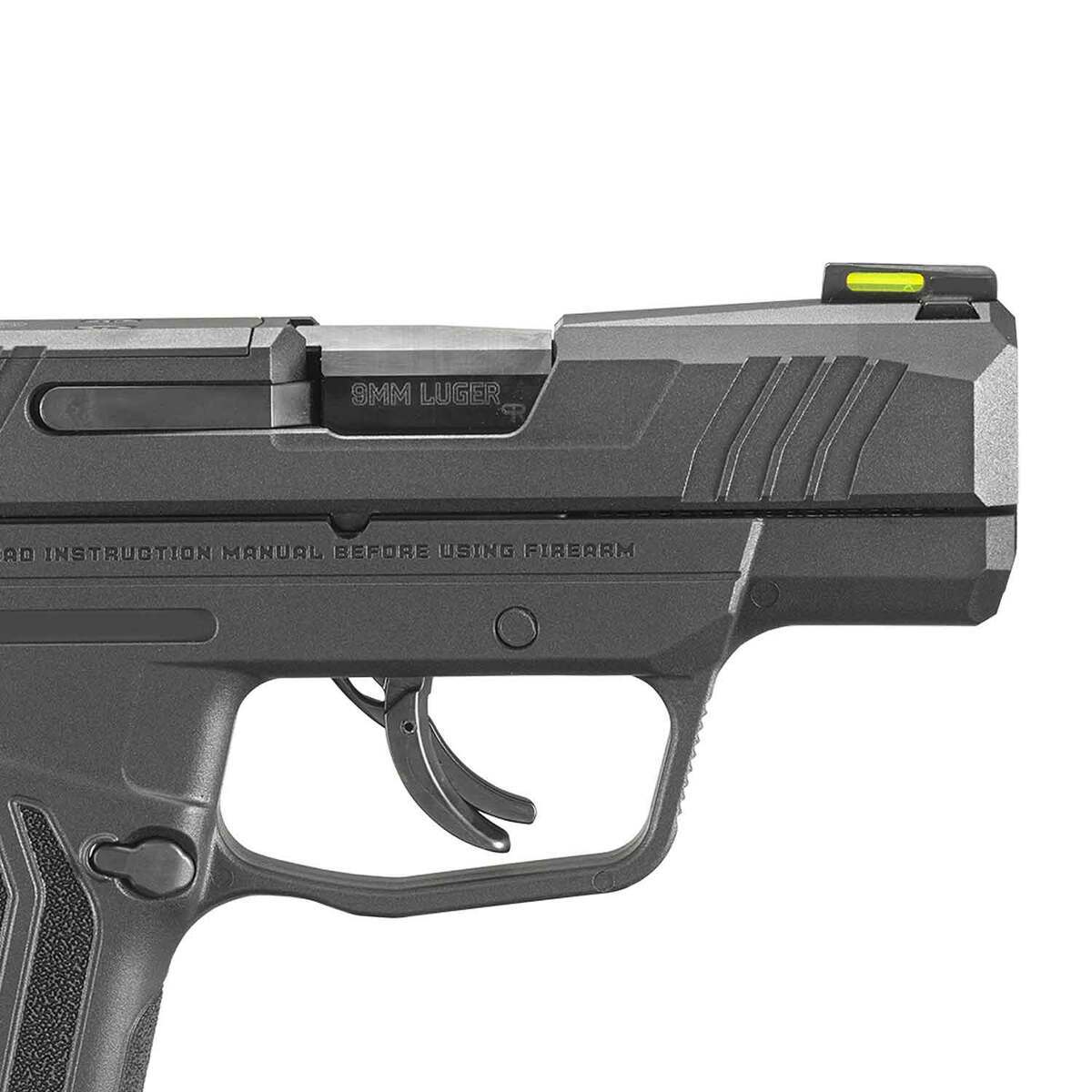 Ruger Max-9 9mm Luger 3.2in Black Oxide Pistol - 10+1 Rounds - Black Ruger Max-9 9mm Luger 3.2in Black Oxide Pistol - 10+1 Rounds - Black
