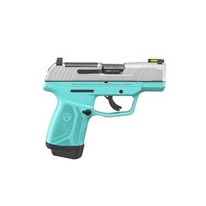 Ruger Max-9 9mm Luger 3.2in Turquoise Cerakote Pistol - 12+1 Rounds