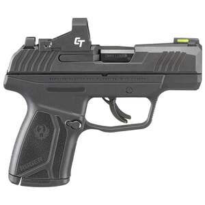 Ruger Max-9 w/ Red Dot Sight 9mm Luger 3.2in Black Oxide Pistol - 12+1 Rounds