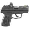 Ruger Max-9 w/ Red Dot Sight 9mm Luger 3.2in Black Oxide Pistol - 12+1 Rounds - Black