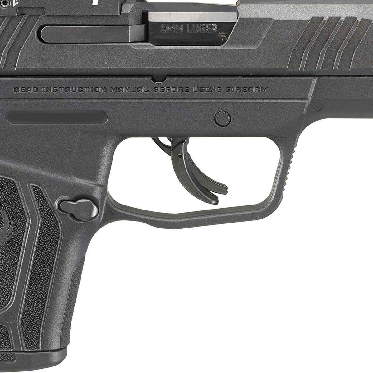 Ruger Max-9 w/ Red Dot Sight 9mm Luger 3.2in Black Oxide Pistol - 12+1 Rounds - Black Ruger Max-9 w/ Red Dot Sight 9mm Luger 3.2in Black Oxide Pistol - 12+1 Rounds - Black