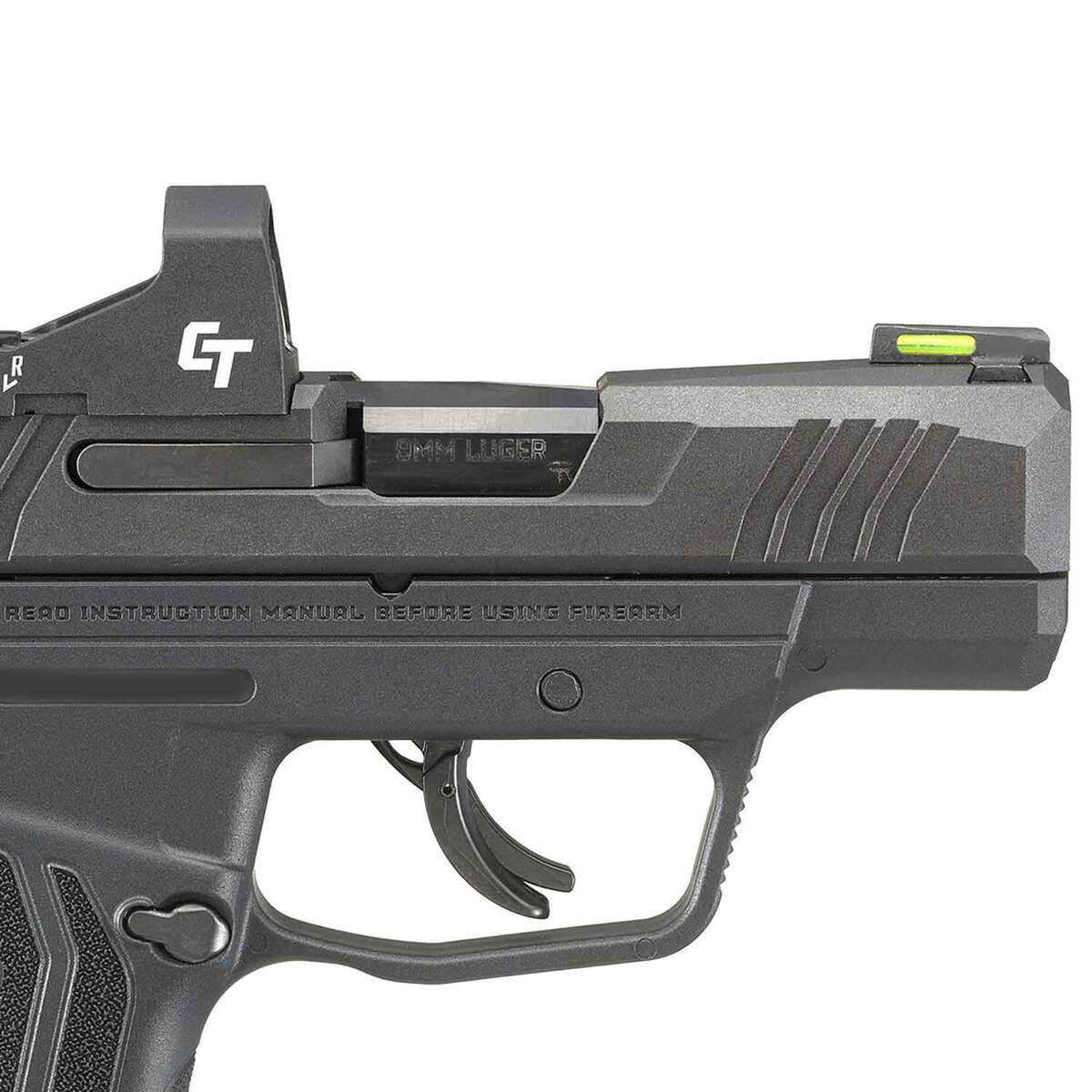 Ruger Max-9 w/ Red Dot Sight 9mm Luger 3.2in Black Oxide Pistol - 12+1 Rounds | Sportsman's
