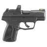 Ruger Max-9 W/Red Dot 9mm Luger 3.2in Black Oxide Pistol - 12+1 Rounds - Black